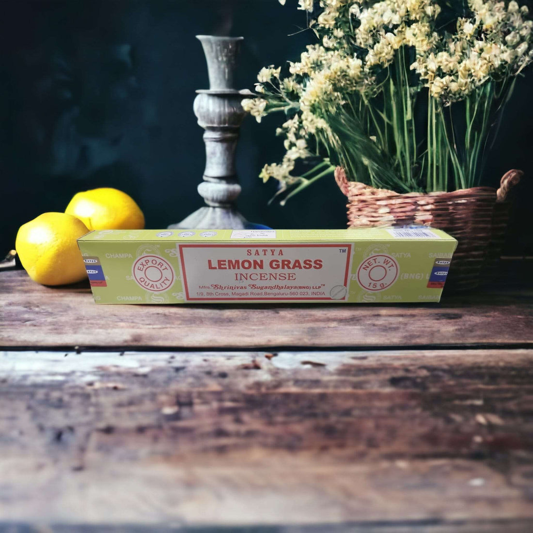 Satya Lemon Grass Incense Sticks